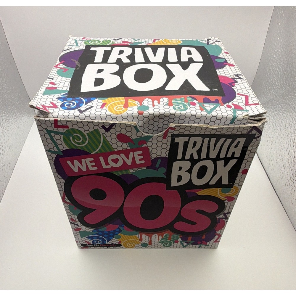 Imagination We Love 90s Trivia Box Card Game 2+ Players Age 12+ 2015 Item 6242
